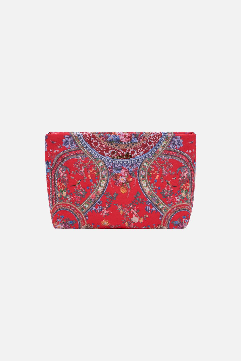 CAMILLA small makeup bag in The Summer Palace print