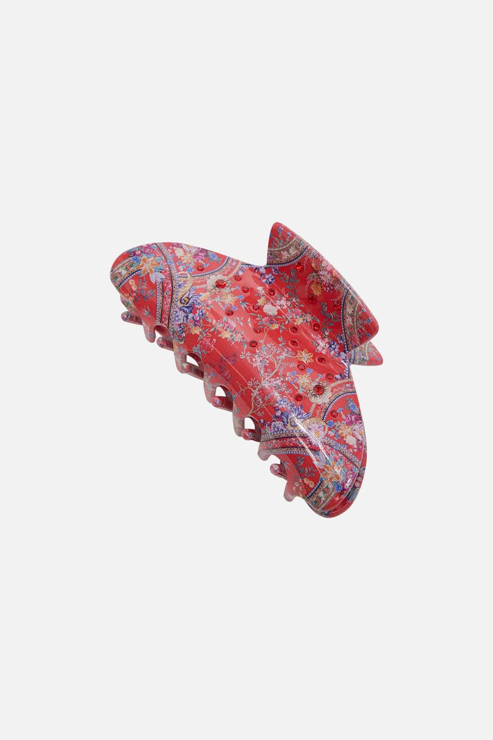 CAMILLA hair clasp in The Summer Palace print