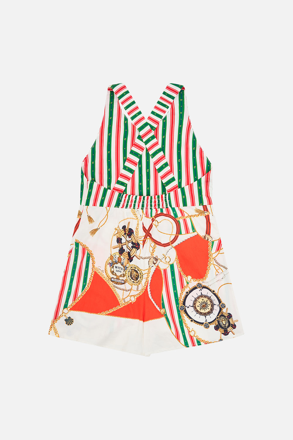 Product view of Milla By CAMILLA Kids playsuit in Saluti Summertime print