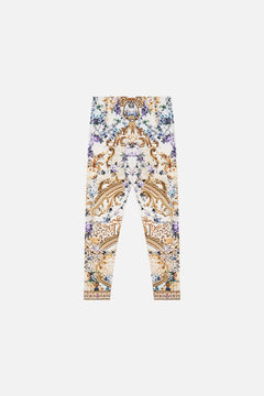 Product view of Milla By CAMILLA kids leggings in Palazzo playdate print 