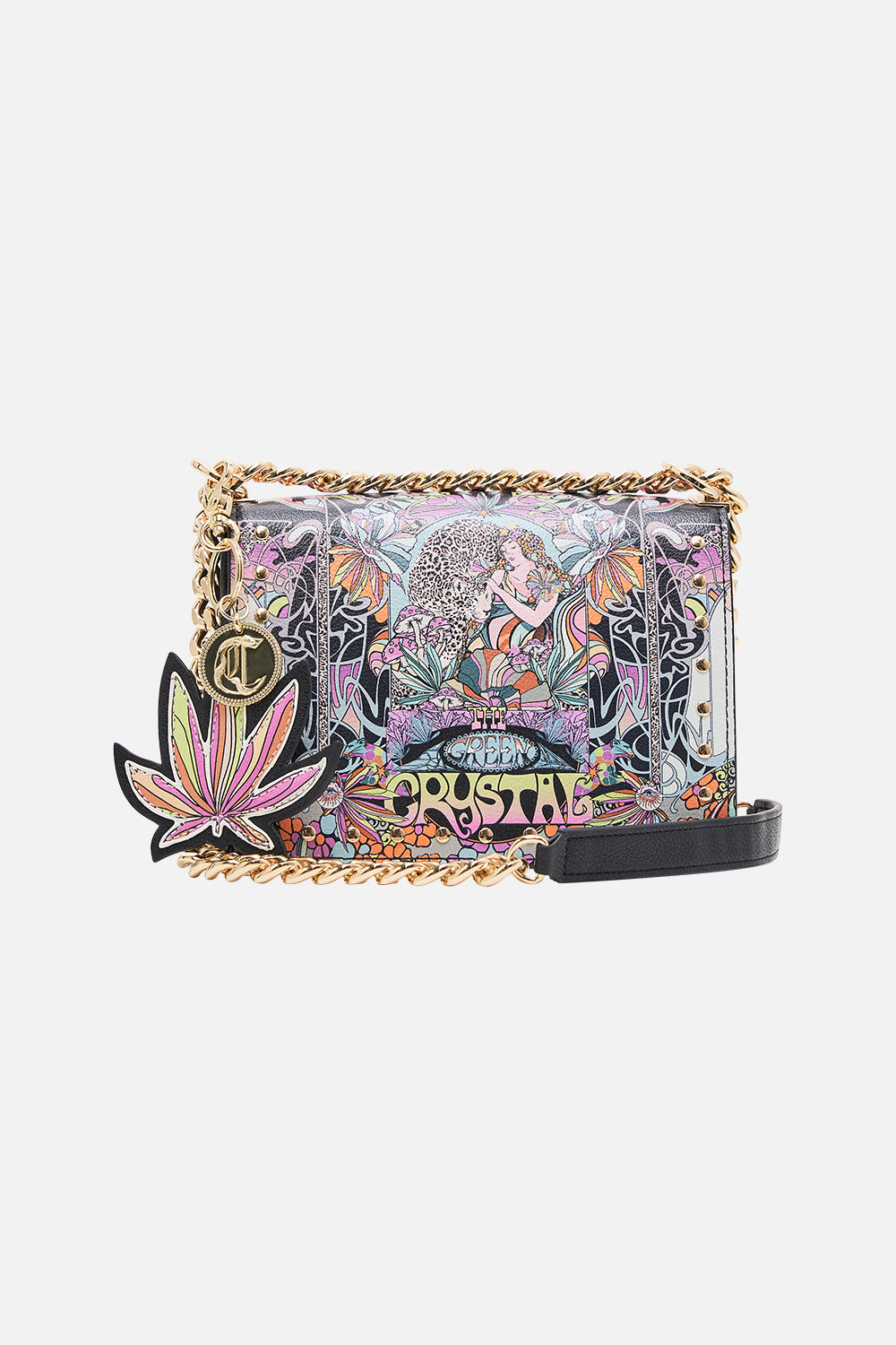 CAMILLA cross body bag in Day Trippin print