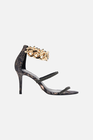 Tom Ford - Leather Chain Ankle-Strap Stiletto Sandals