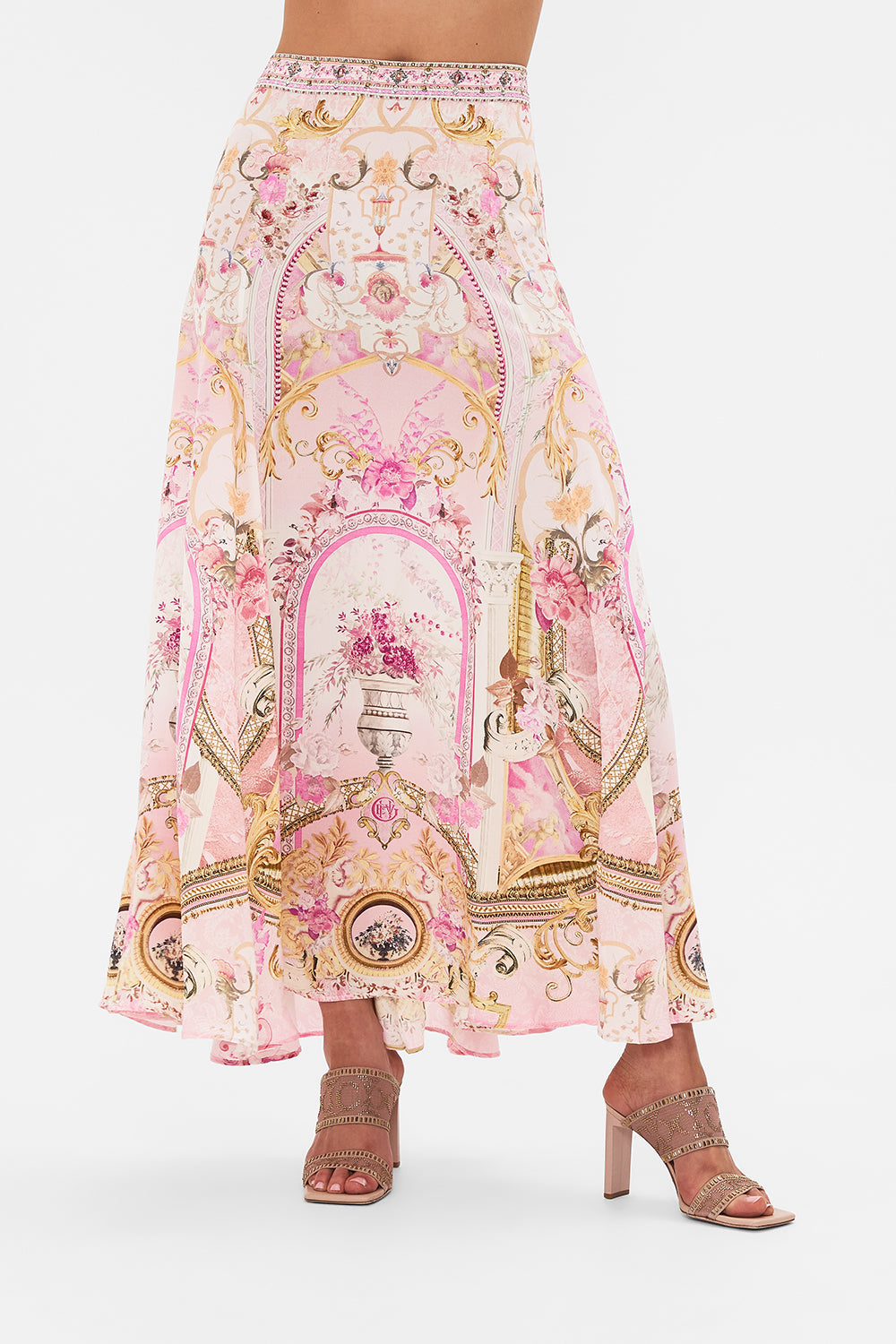 KIDS HIGH LOW HEM SKIRT 4-10 FRESCO FAIRYTALE main image 1