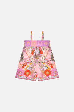 Milla by CAMILLA kids floral print pink playsuit in clever clogs print