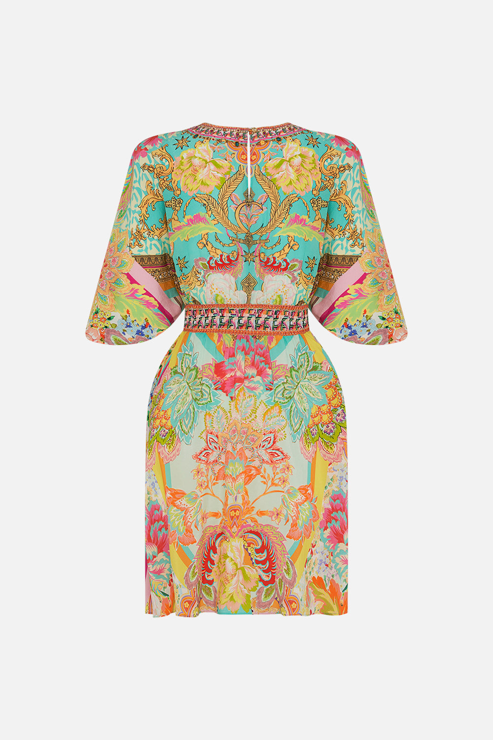 SHORT WAISTED DRESS AN ITALIAN WELCOME