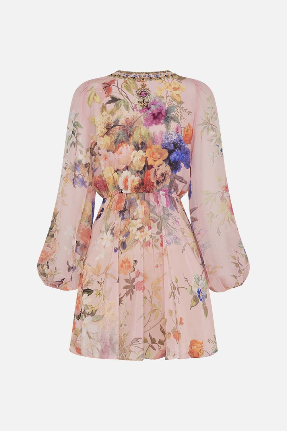 SHORT WRAP TIE DRESS LETTERS FROM THE PINK ROOM