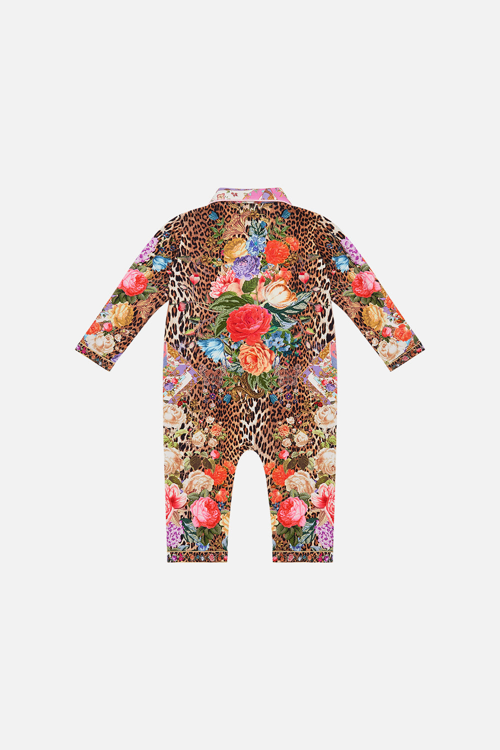 Milla by CAMILLA floral babies romper with collar in Heirloom Anthem