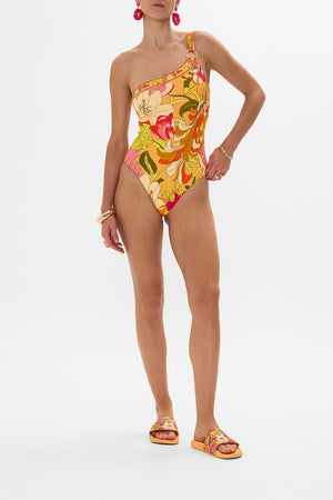 ONE SHOULDER ONE PIECE THE FLOWER CHILD SOCIETY