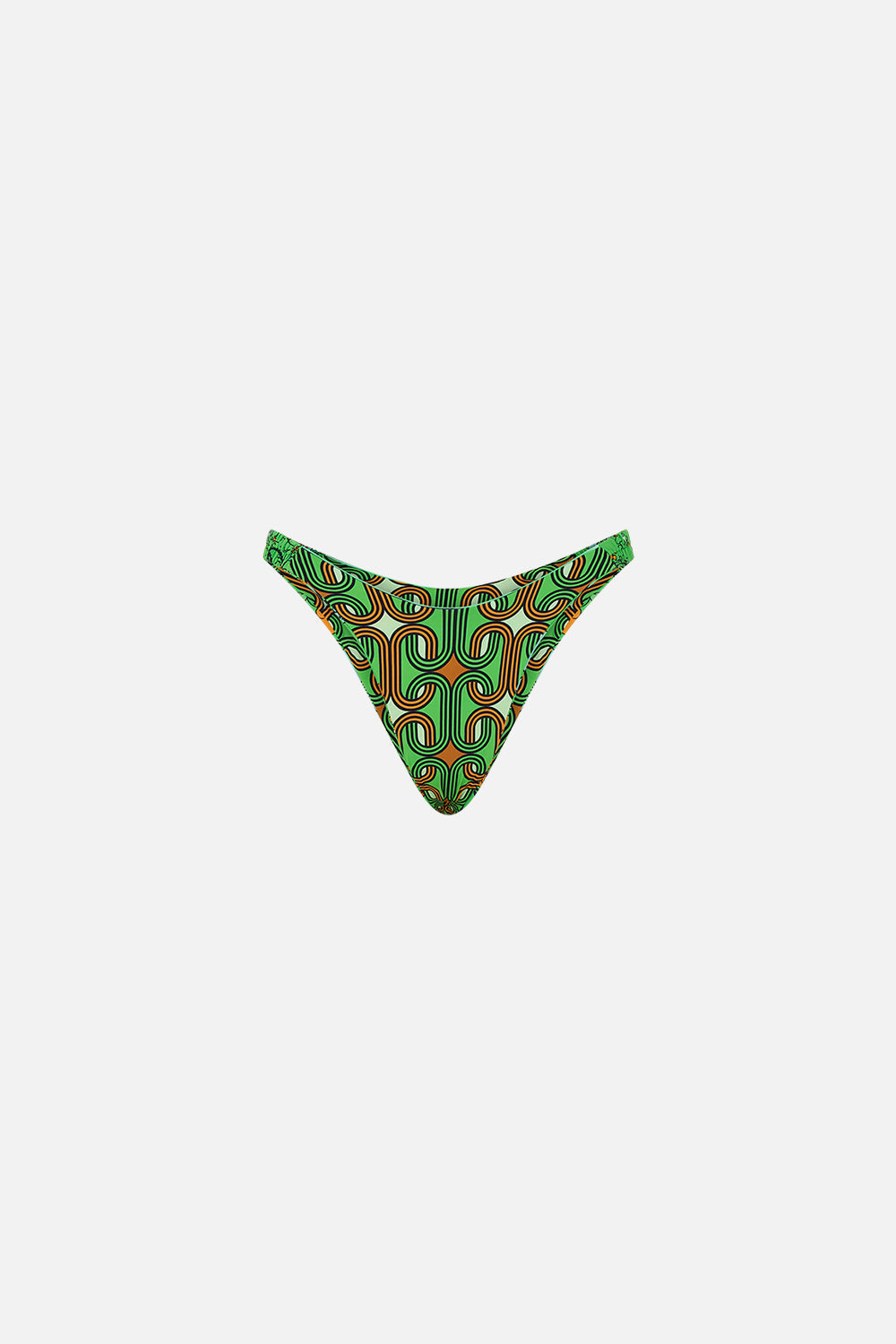 CAMILLA green elastic side pant in Good Vibes Generation