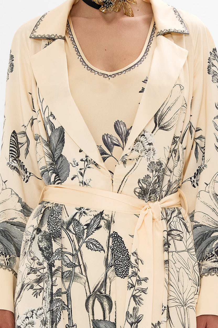 SOFT TRENCH WITH FRENCH CUFF TRUE ROMANCE