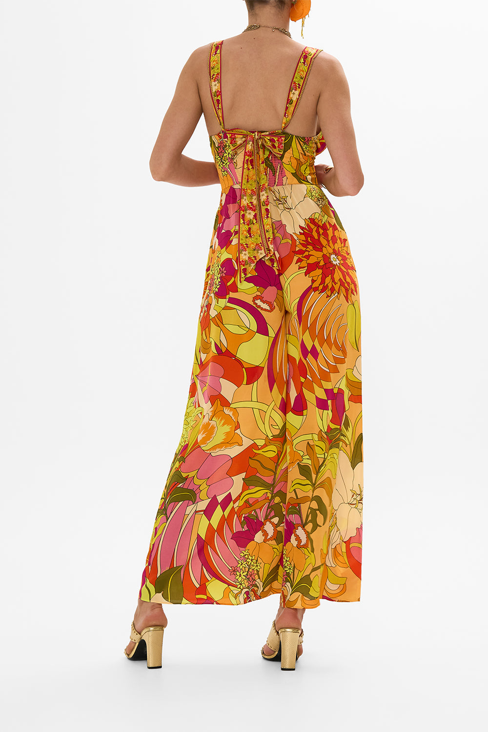ロンパース・カバーオール house on the hill Jumpsuit(flower) Hana Floral Jumpsuit | Anthropologie