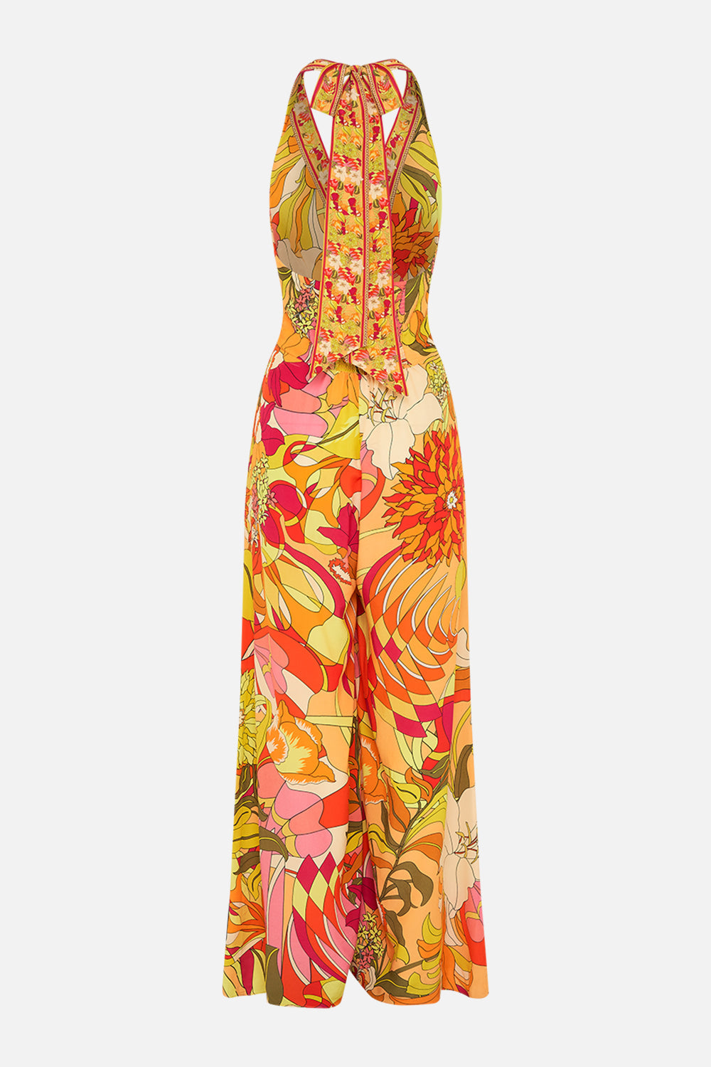 ロンパース・カバーオール house on the hill Jumpsuit(flower) A puzzling home(パズリングホーム)～FLOWER JACQUARD JUMPSUIT～ | Amboy