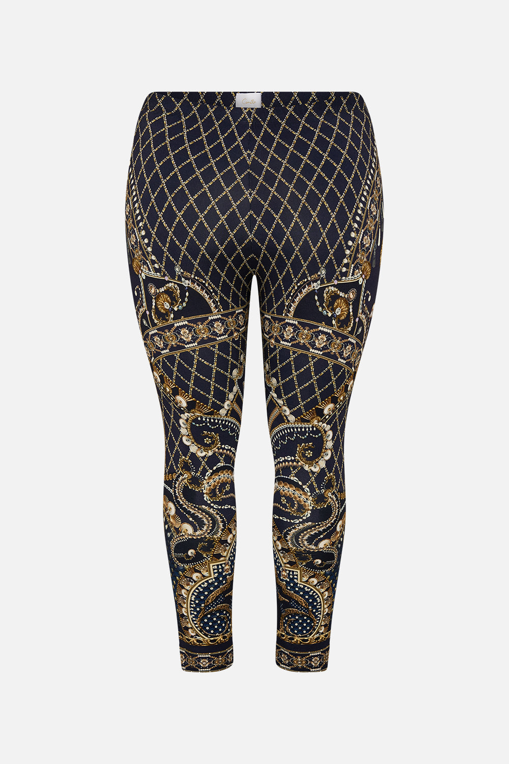 CAMILLA Gold/Black Leggings in Dance with the Duke