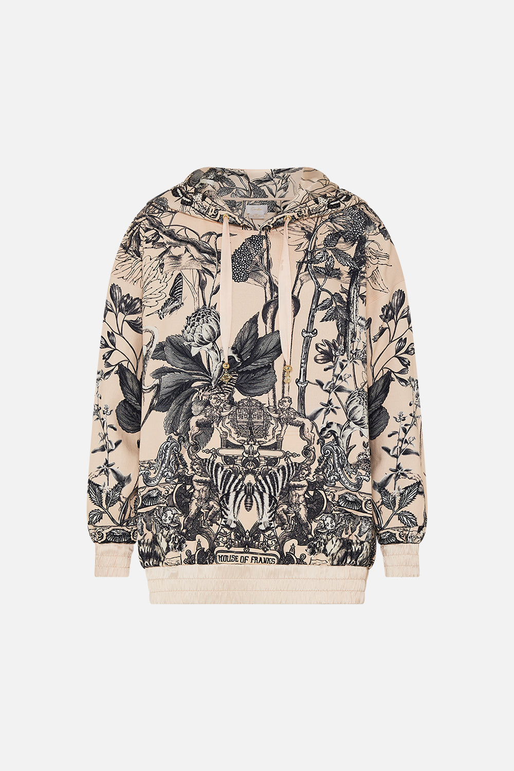 CAMILLA oversized hoodie in Etched Into Eternity print
