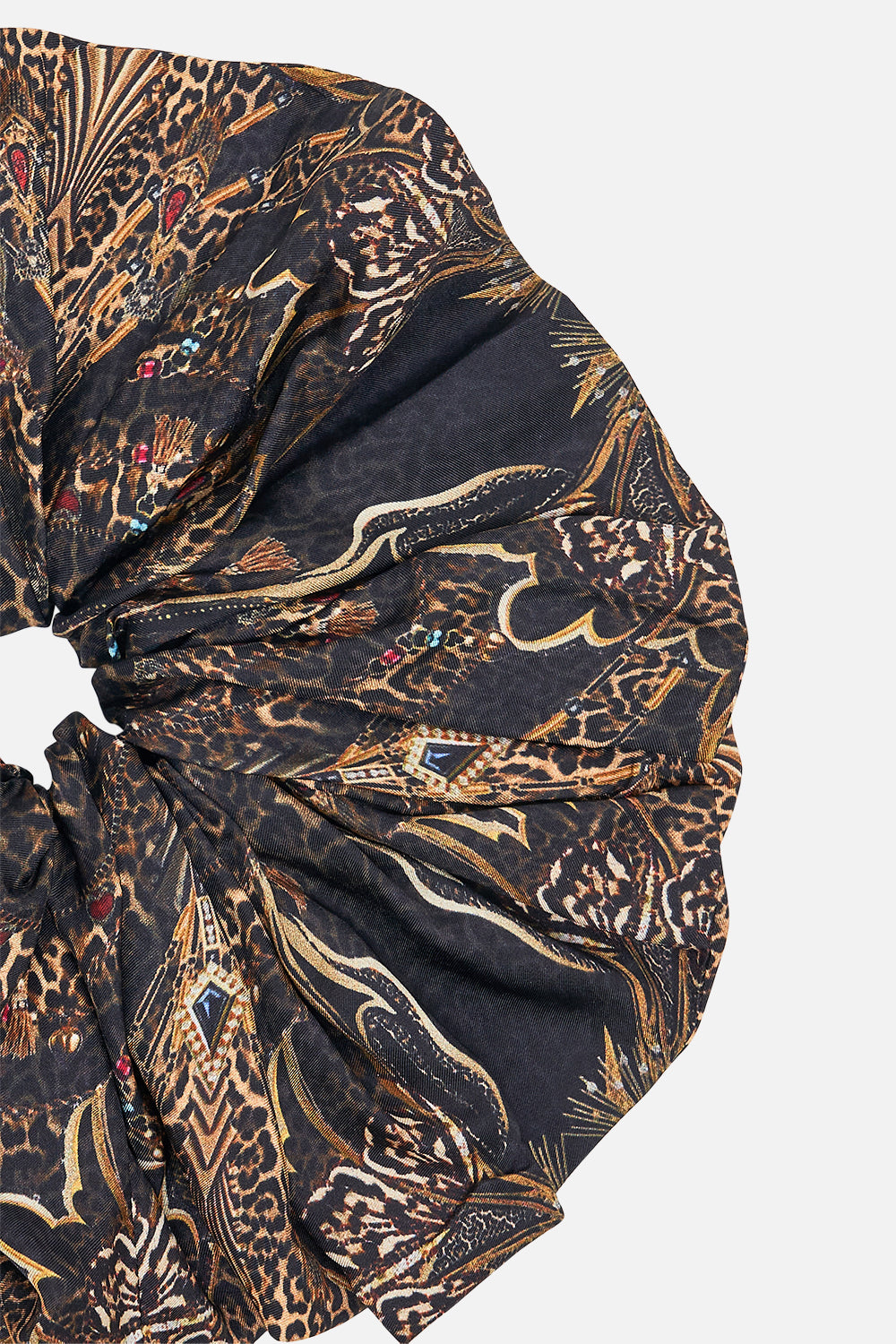 CAMILLA oversized scrunchie in Amsterglam print