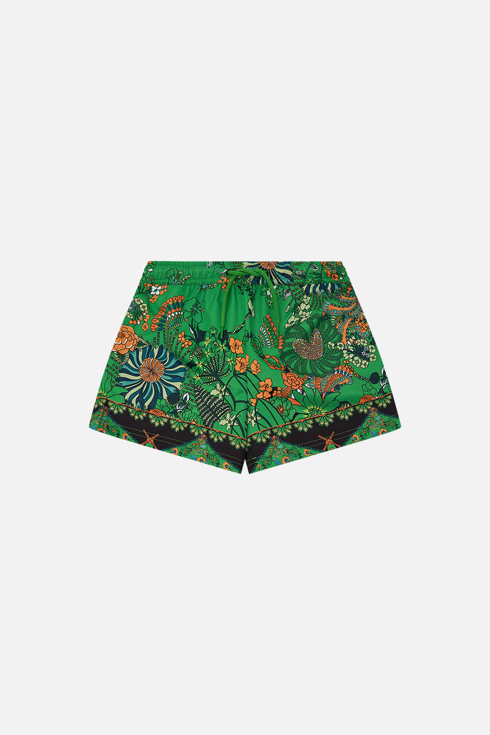 Milla by CAMILLA green boys boardshort in Good Vibes Generation