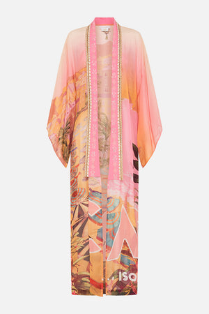 CAMILLA silk kimono in Capri Me print