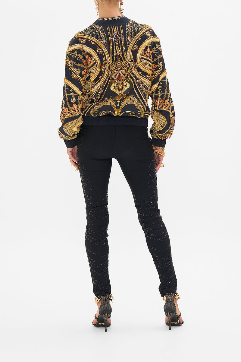 Camila 10 Jacket - Gold Jacquard main image 0