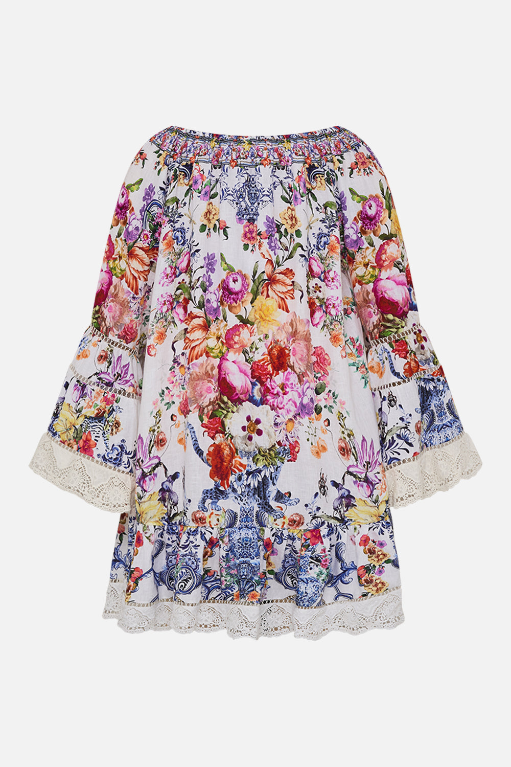 A LINE FRILL DRESS DUTCH IS LIFE