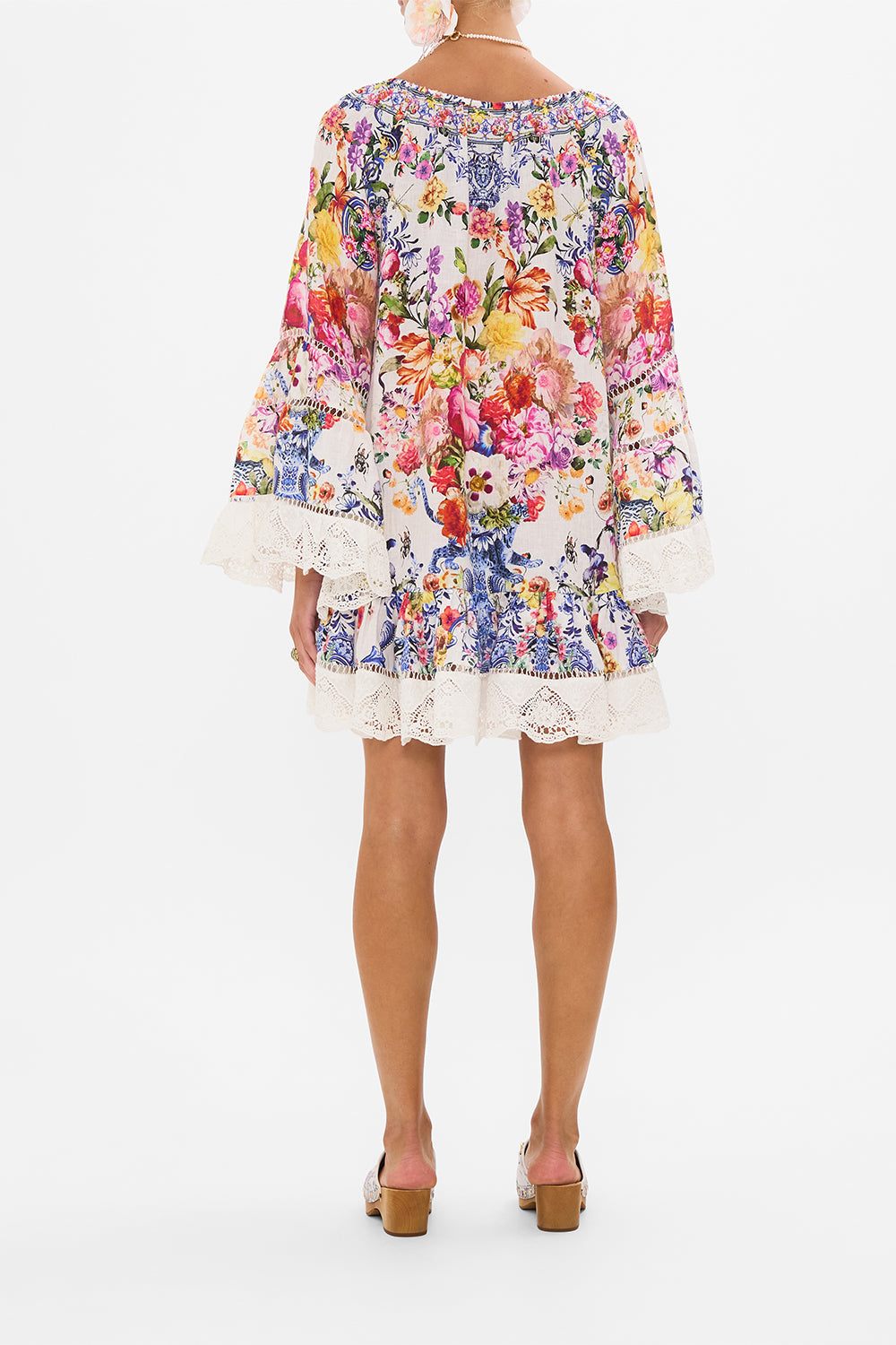 KIDS A-LINE FRILL DRESS 4-10 PARTY IN THE PALACE