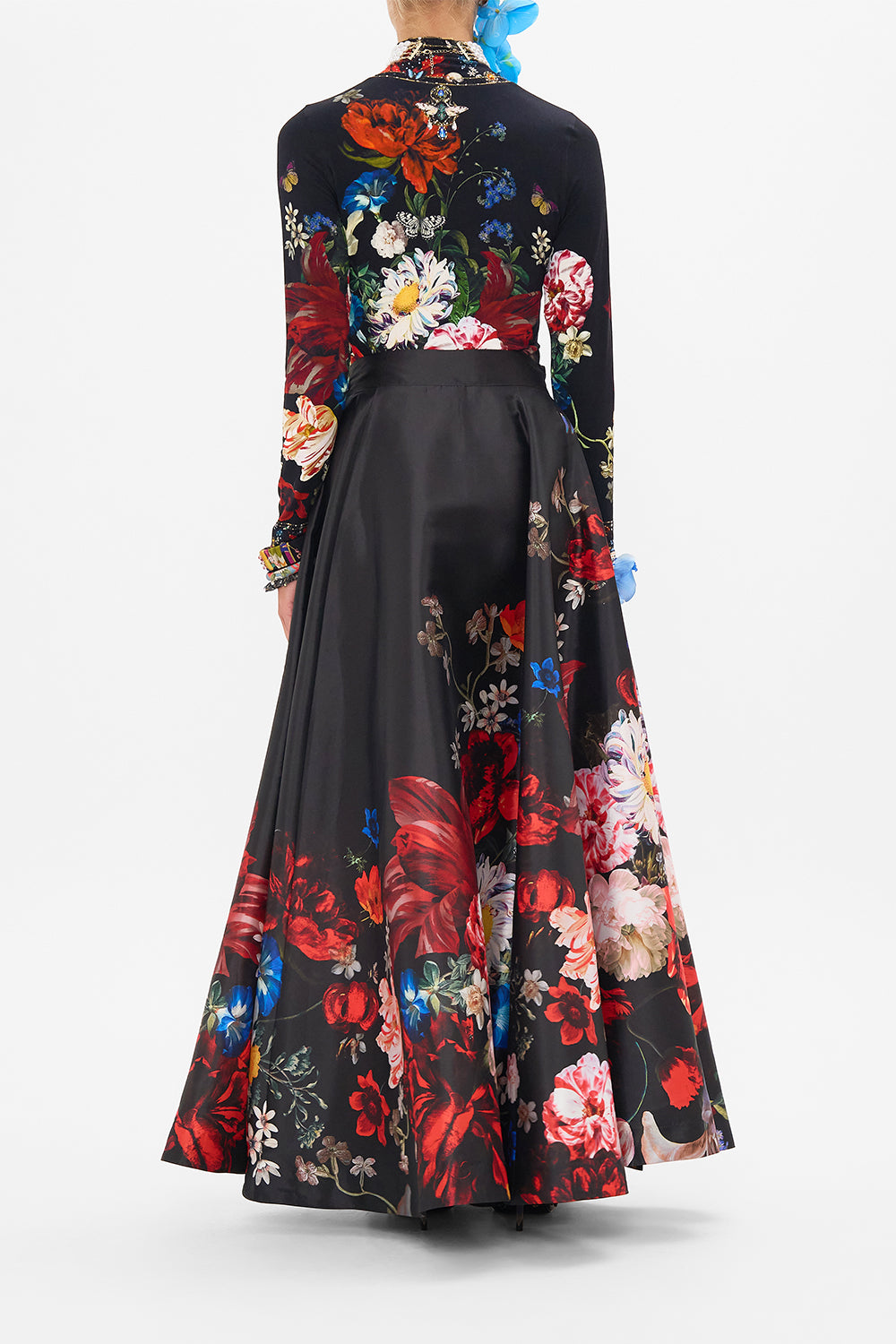 Camille Textured Maxi Skirt