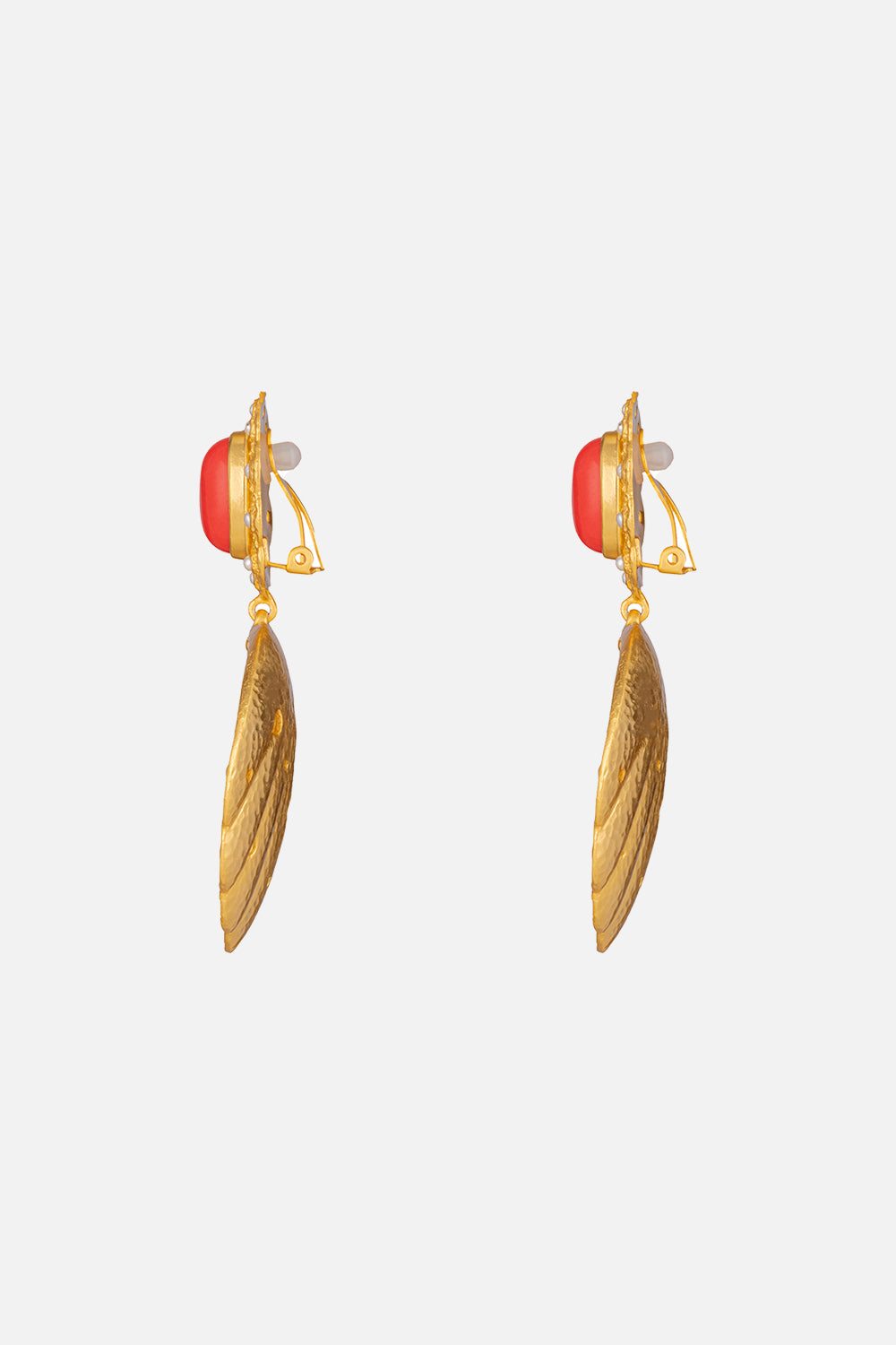 MARE RED CORAL EARRINGS MULTI