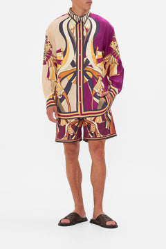 CAMILLA oversized shirt in Desert Delerium print.