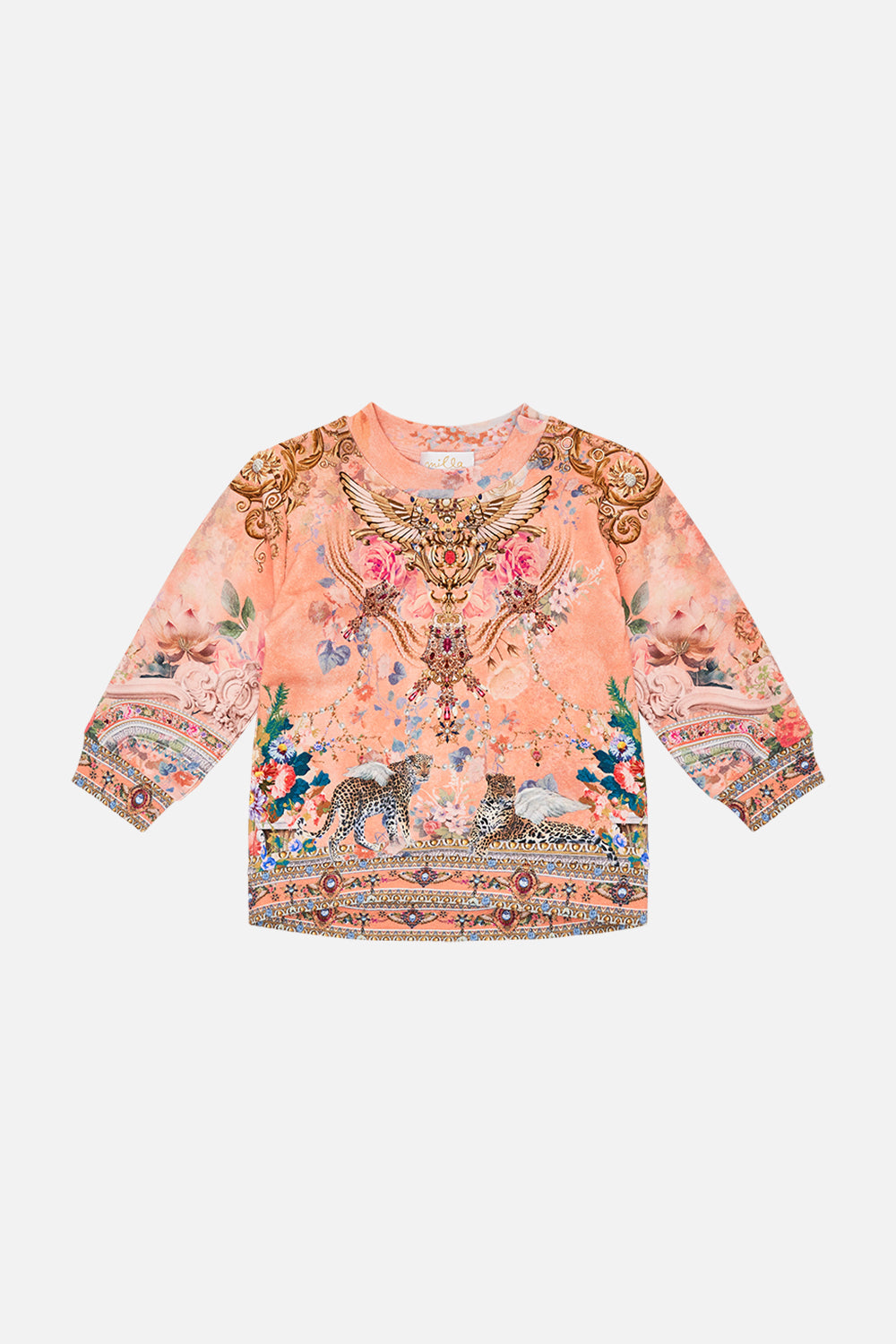 Milla by CAMILLA Babies Sweater in The Jewellery Palace Print