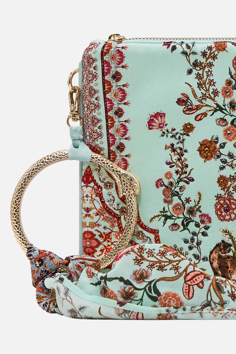 RING SCARF CLUTCH KISS AND TELL main image 0