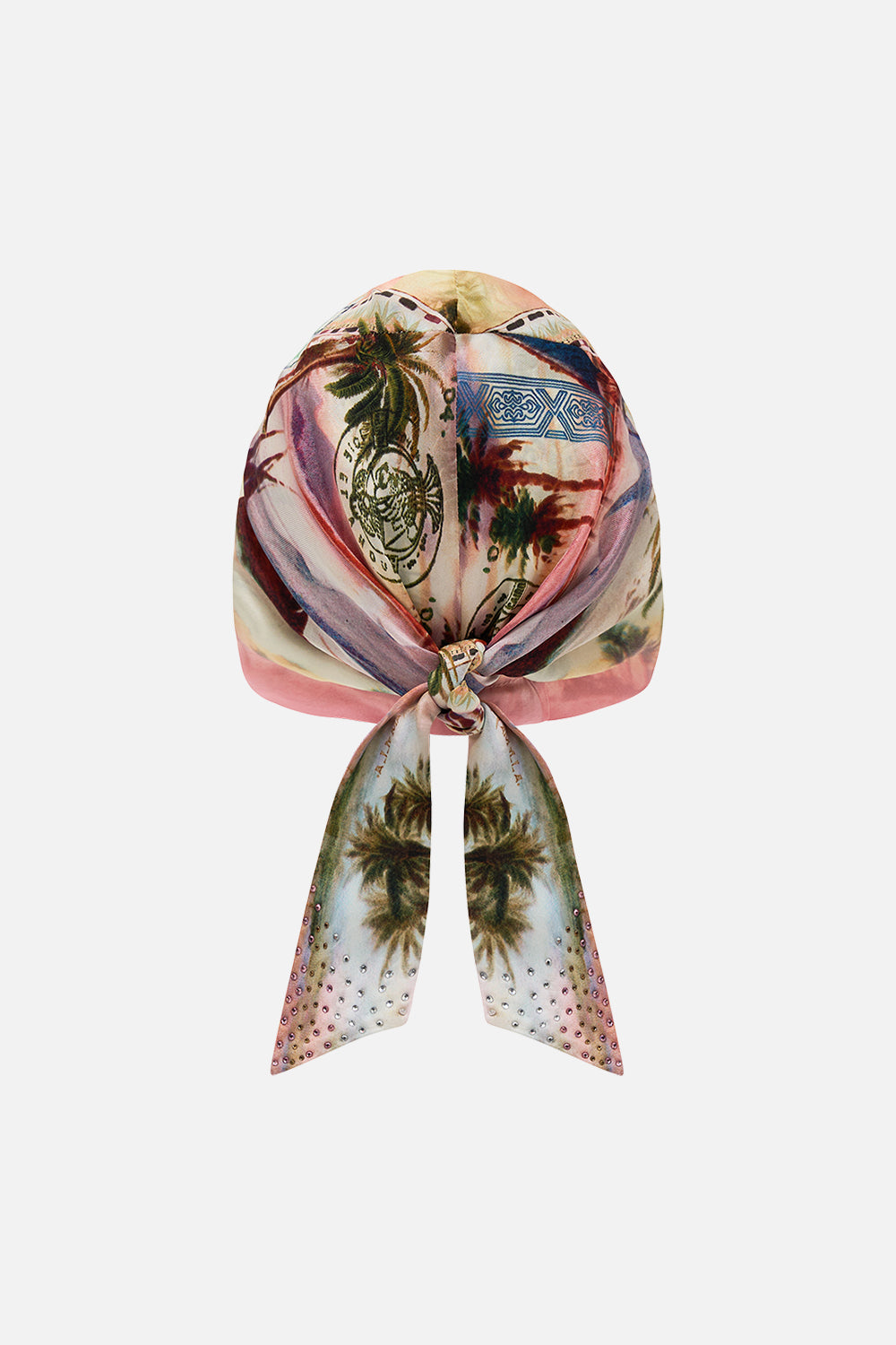 CAMILLA  headscarf in Milla's Got Mail print.