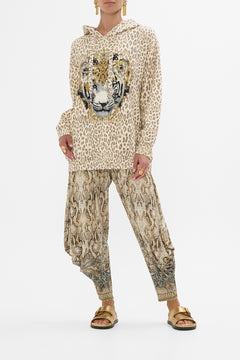 CAMILLA Jersey Drape Pant with Pocket in The Throne Room print