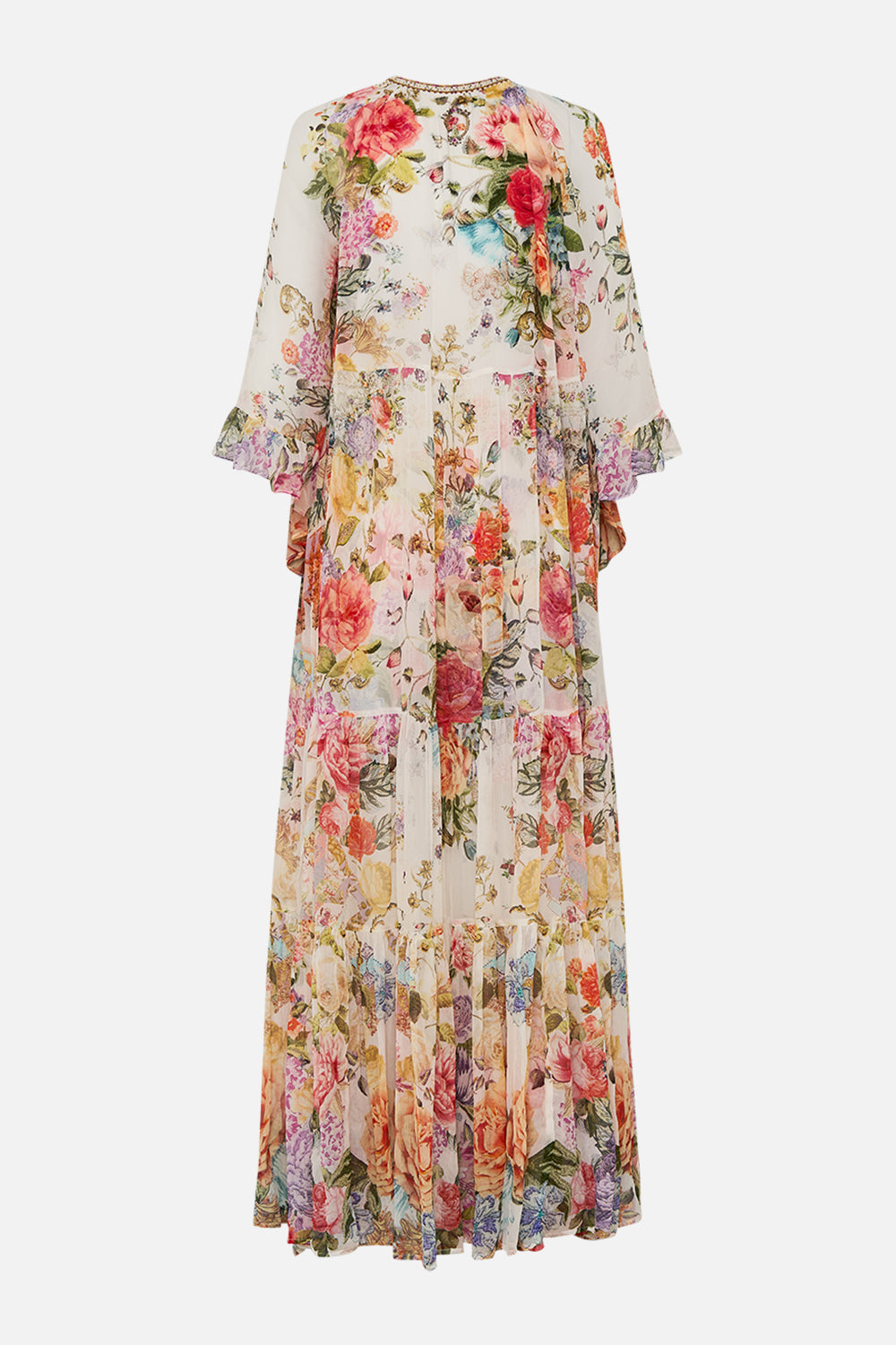 WIDE SLEEVE GATHERED DRESS SEW YESTERDAY – CAMILLA