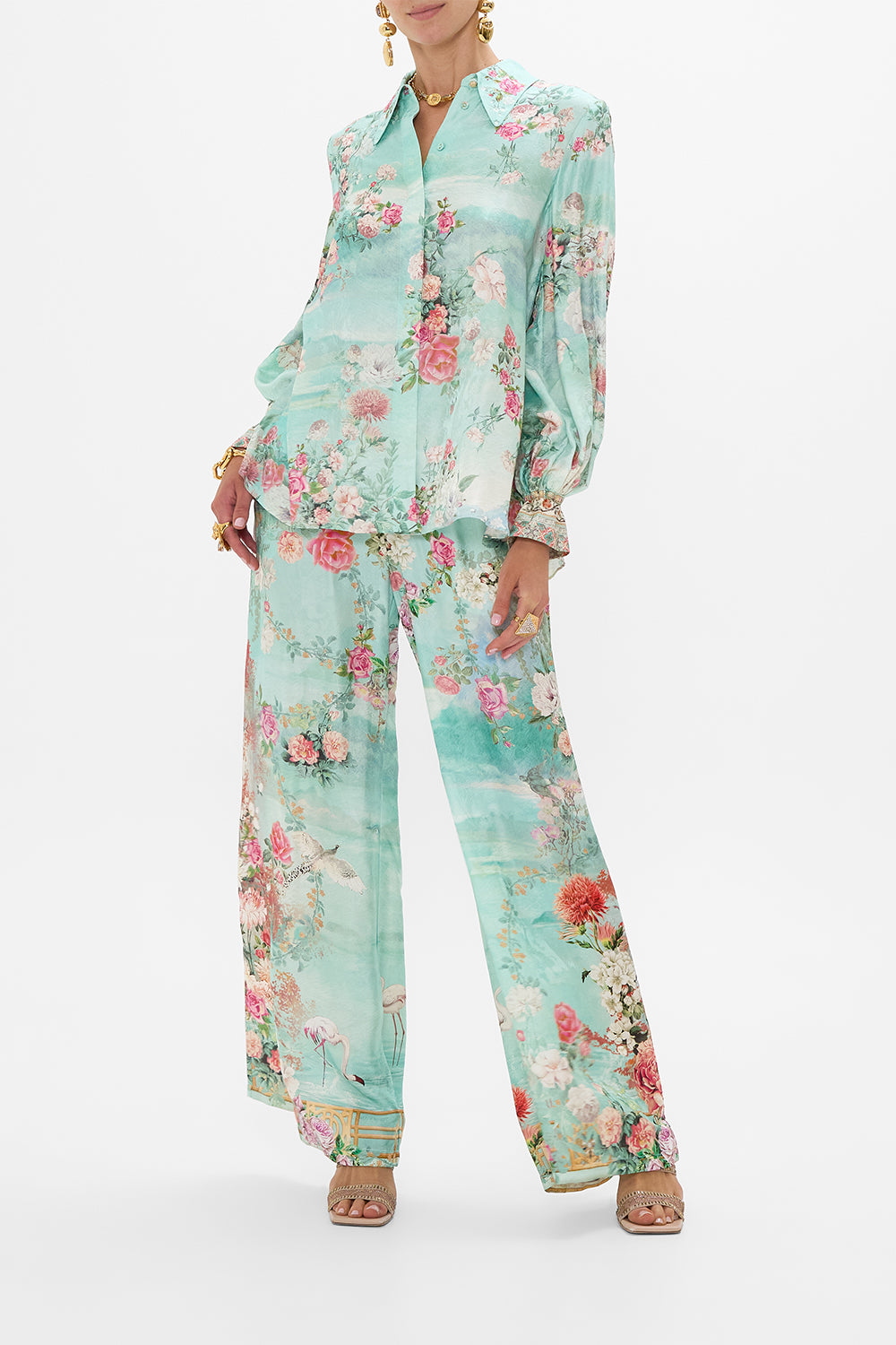 CAMILLA Lounge Pant in The Jewellery Museum print