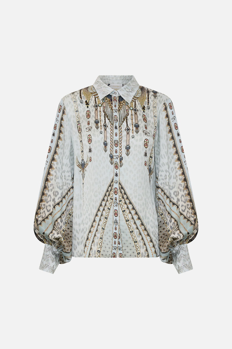 BEADED GILET SAHARA STARLET