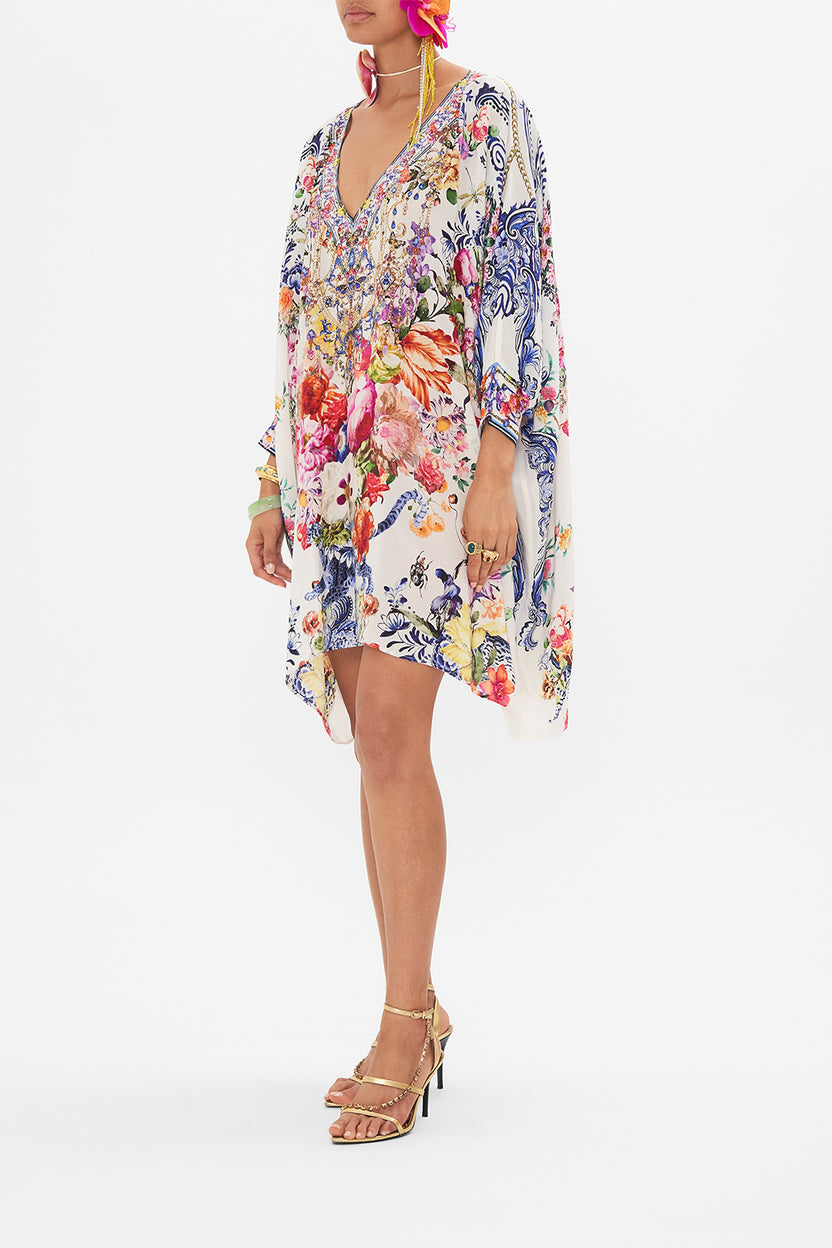 SHORT KAFTAN WITH CUFF SHAKESPEARES GARDEN