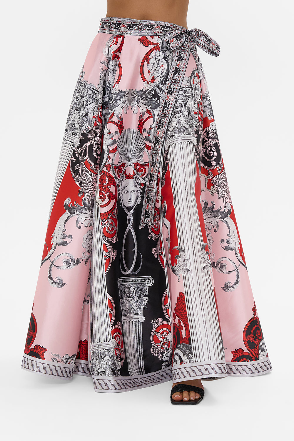 MAXI WRAP SKIRT MARK OF MEDUSA