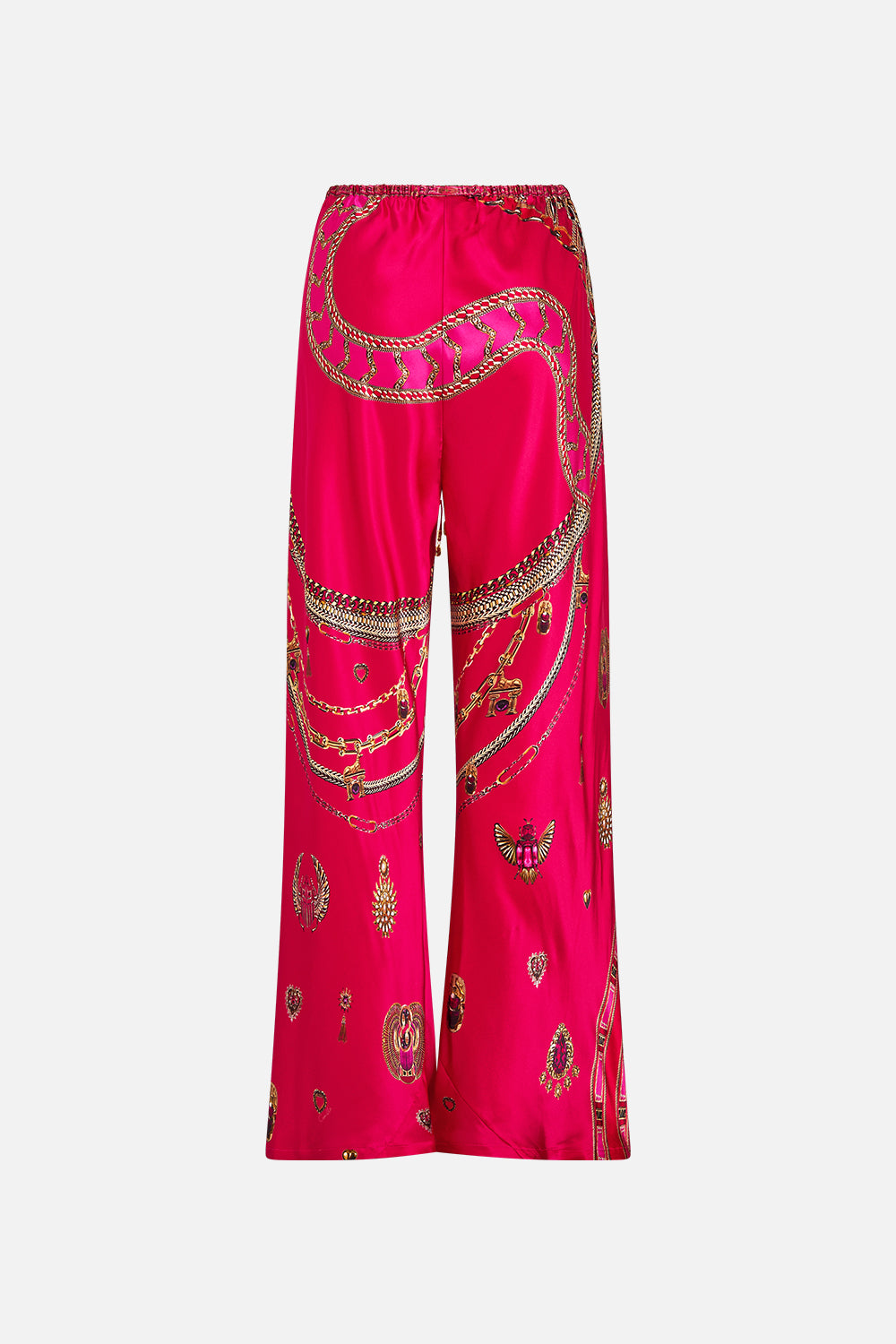 BIAS CUT DRAWSTRING PANT KISSED BY A COBRA