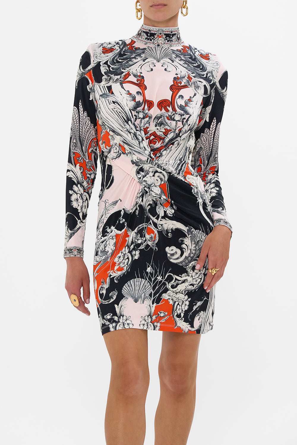 【新品未使用】Marbella Panel Printed Dress Marbella Panel Printed Dress