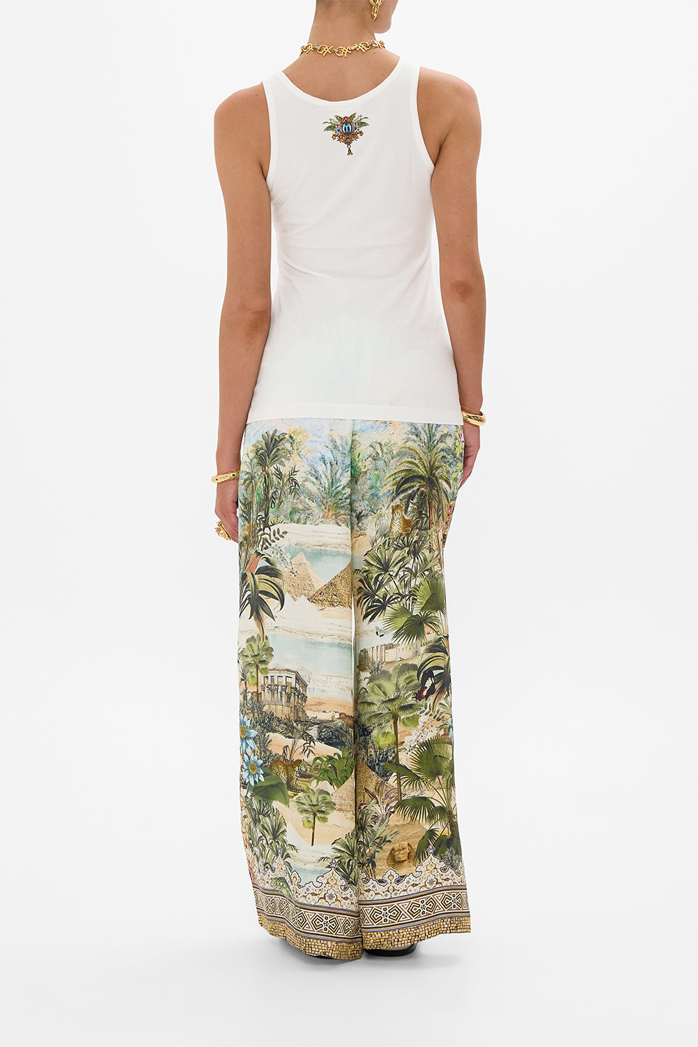 JERSEY SCOOP NECK TANK TOP VIEWS OF THE VALLEY