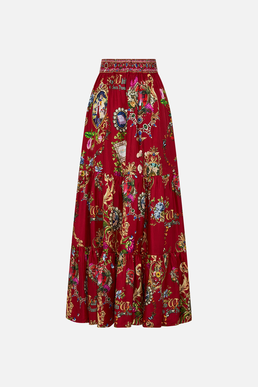 Disney CAMILLA high waisted skirt in Just One Bite Snow White print