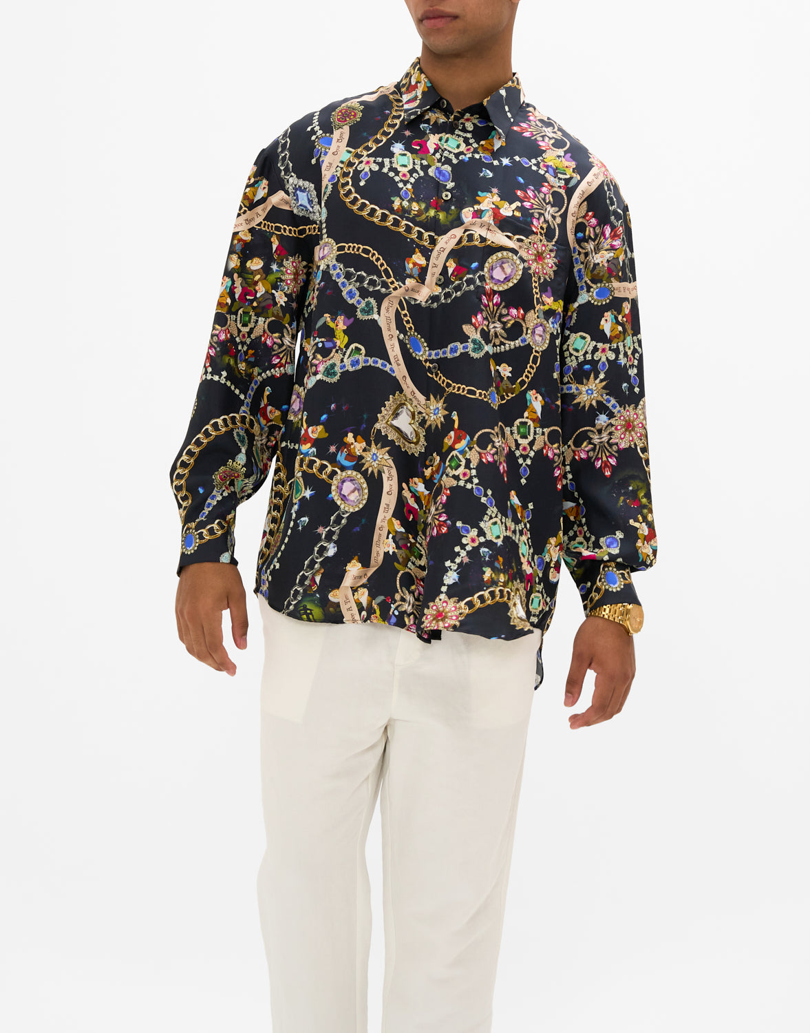 Disney CAMILLA mens shirt in Happily Ever After print