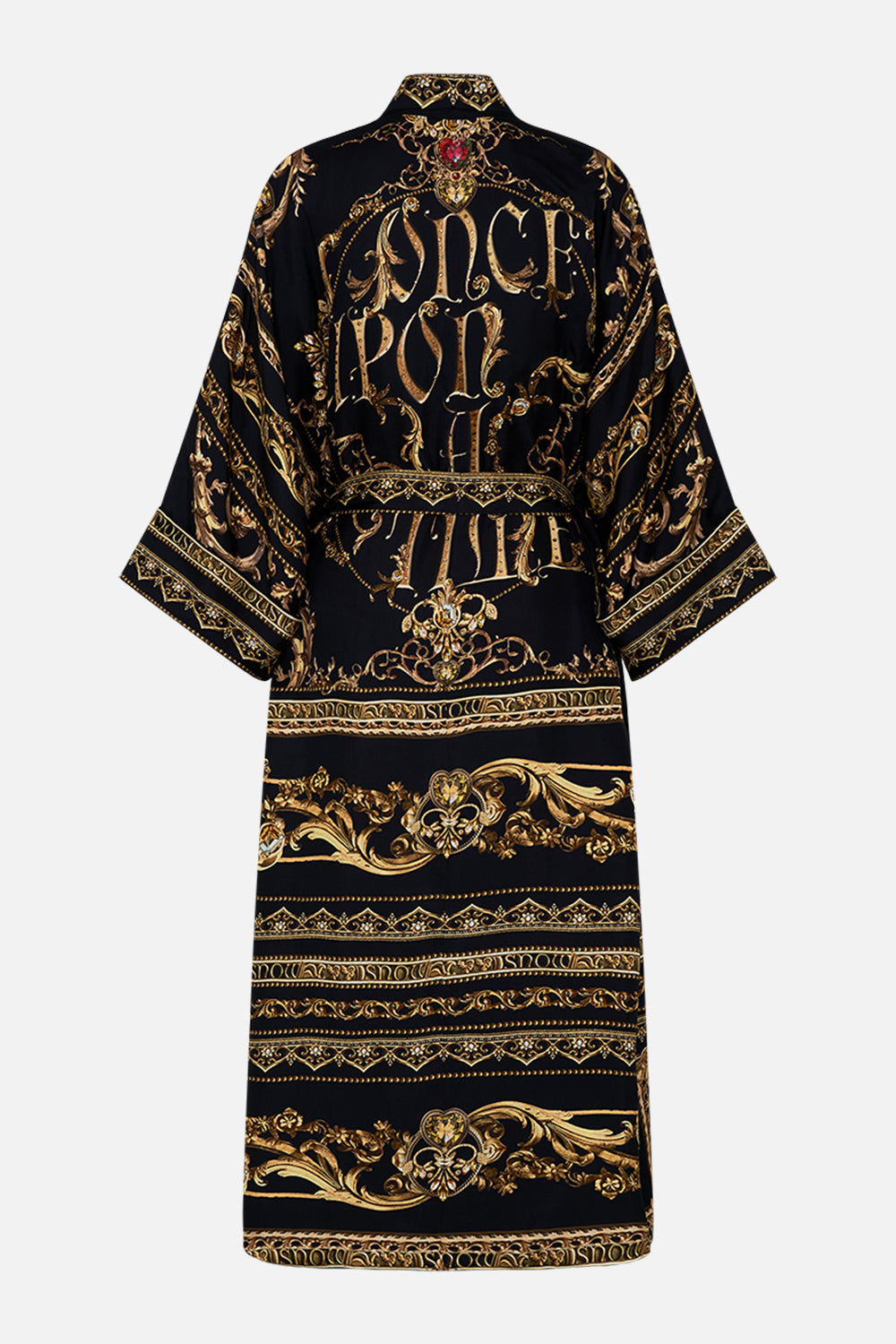 LONG LINE REVERSIBLE ROBE HAPPILY EVER AFTER