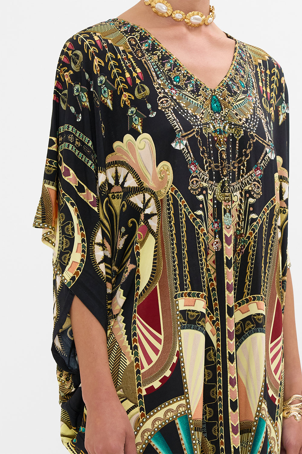 The They Call Her Nefertari Bat Sleeve Dress| CAMILLA AU – CAMILLA