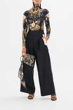 WIDE LEG PANT WITH BUTTONS DYNASTY DAZE