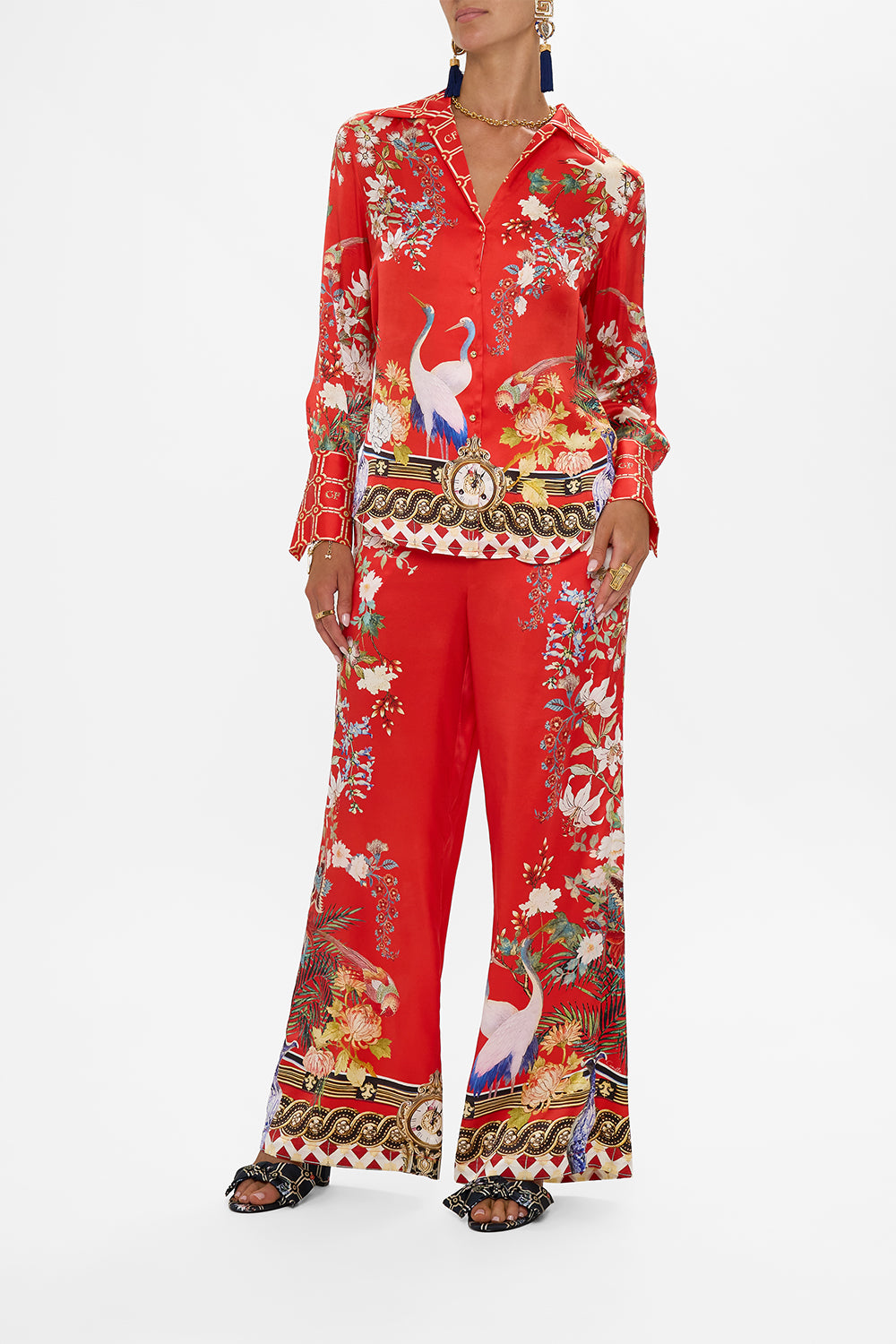 The CAMILLA PYJAMA SHIRT LISBOA LUXE