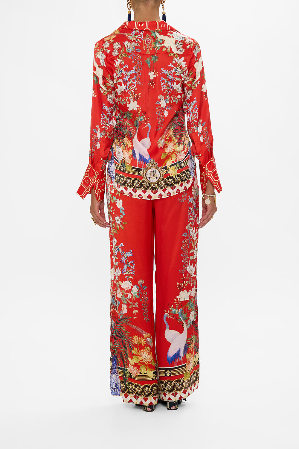 The CAMILLA PYJAMA SHIRT LISBOA LUXE