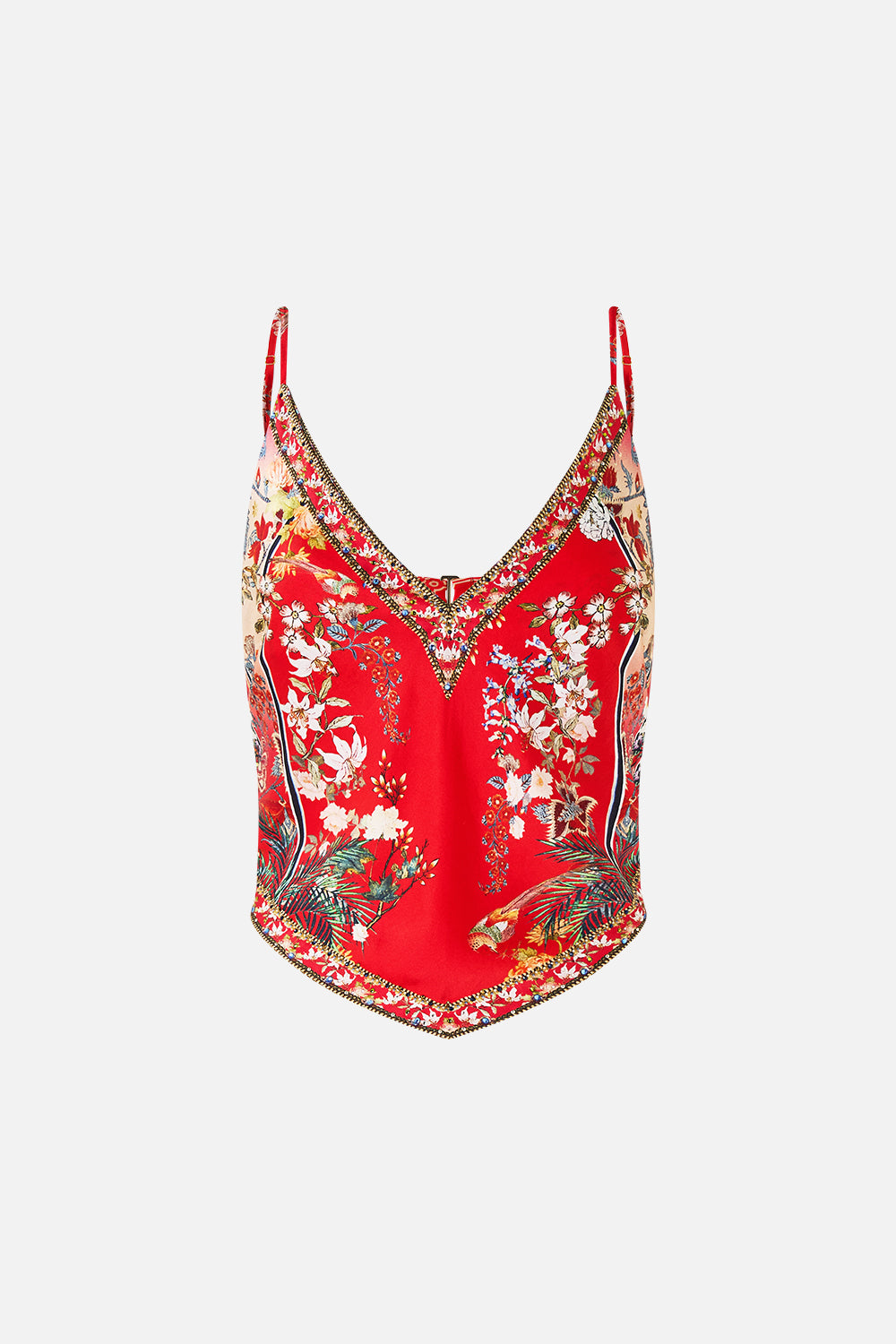 TIE BACK CAMI LISBOA LUXE