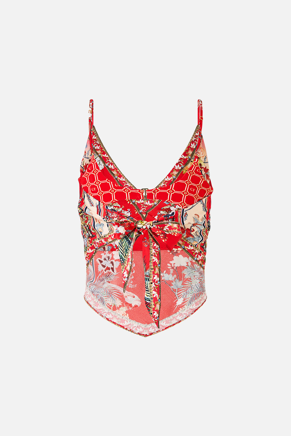 TIE BACK CAMI LISBOA LUXE