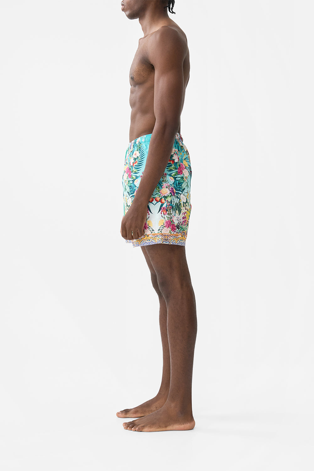The CAMILLA MID LENGTH BOARDSHORT GARDENS OF QUELUZ