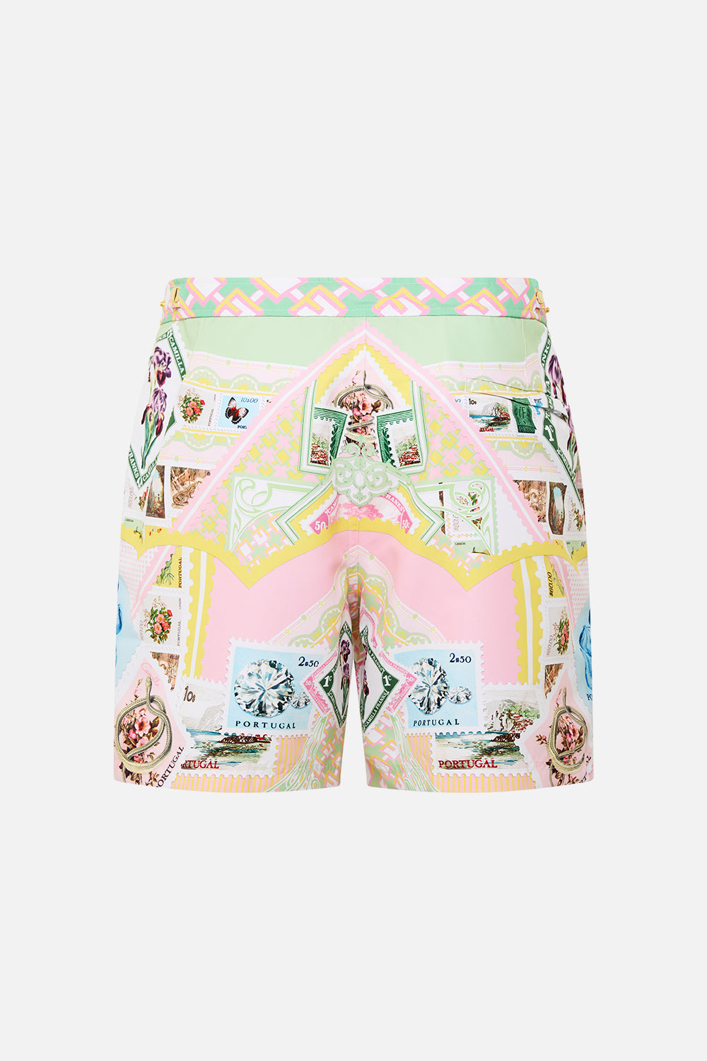 The CAMILLA MID LENGTH SWIM SHORT WITH LOVE FROM LISBON